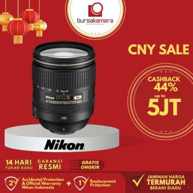 BKP Nikon Nikkor AF-S 24-120mm f/4G ED VR Lensa Kamera