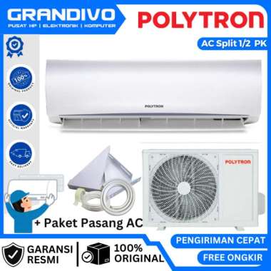 AC Polytron 1/2PK PAC 05VH GARANSI RESMI POLYTRON - GRANDIVO WARU Unit Only