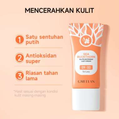 GMEELAN Sunscreen Rose Arbutin Glowing Tabir Surya SPF50 PA++++ GMEELAN Cherry Blossom Underarm Whit