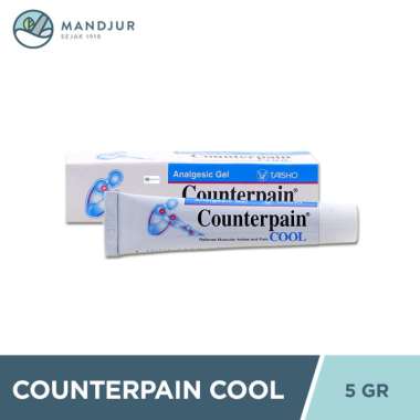 Counterpain Cool 5 gr - Krim Pereda Nyeri Otot, Keseleo dan Encok