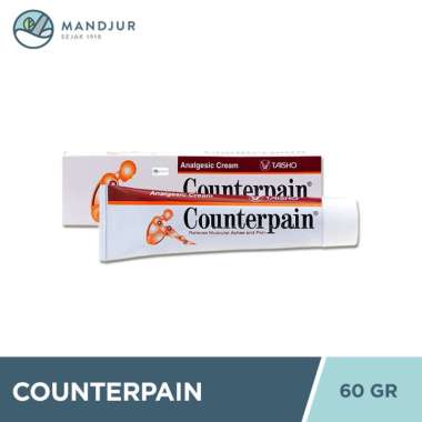 Counterpain 60 gr - Krim Pereda Nyeri Otot, Keseleo, dan Encok