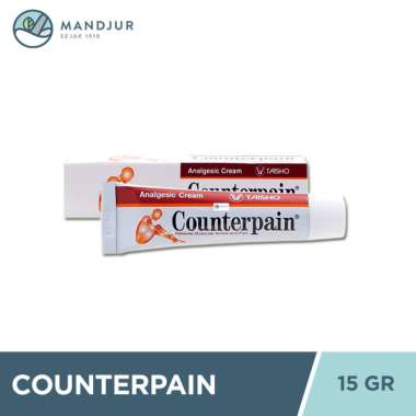 Counterpain 15 gr - Krim Pereda Nyeri Otot, Keseleo, dan Encok