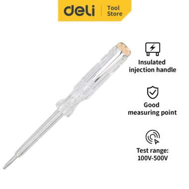 Deli Tools EDL8001 Voltage Tester Tespen
