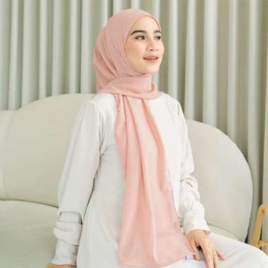 Lozy Hijab - Bawal Inner Oval (Pashmina Oval Instan Baby Doll) Milo