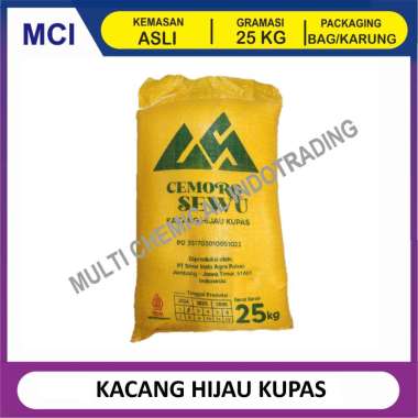 KACANG HIJAU KUPAS PREMIUM 1 BAG 25 KG / KACANG IJO KUPAS ORGANIK