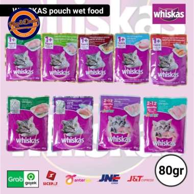 Whiskas Dry Cat Food Makanan Kucing 80 Tuna Junior