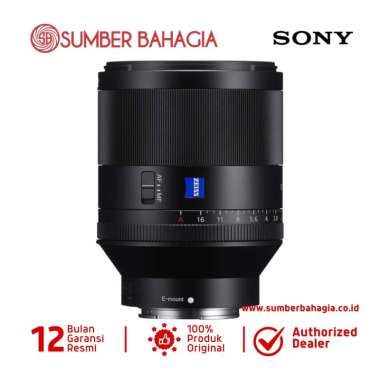 Sumber Bahagia - Sony Plannar T* FE 50mm F1.4 ZA Lensa Kamera - Black