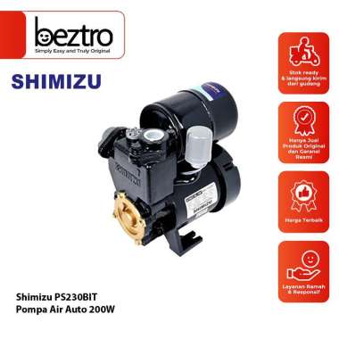 SHIMIZU PS230BIT Pompa Air PS 230BIT PS-230-BIT PS230 BIT PS 230 BIT Original Baru Asli