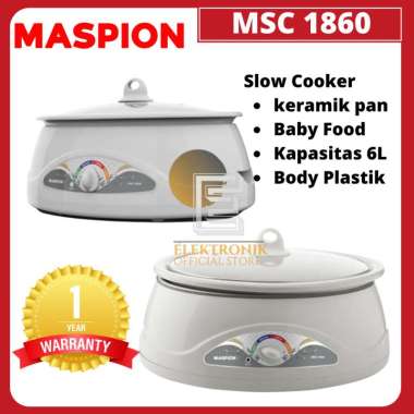 Maspion MSC-1860 Slow Cooker [6 L]
