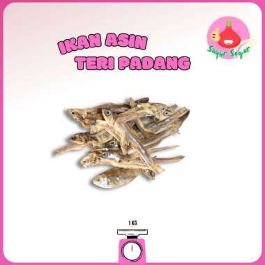 Sayur Segar - Ikan Asin Teri Padang/Padang Salted Anchovies 1kg