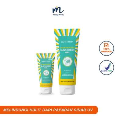AZARINE Hydrasoothe Sunscreen Gel SPF45 PA++++ 30ml & 50ml Original - Azarine Sunscreen Gel - MISLEY