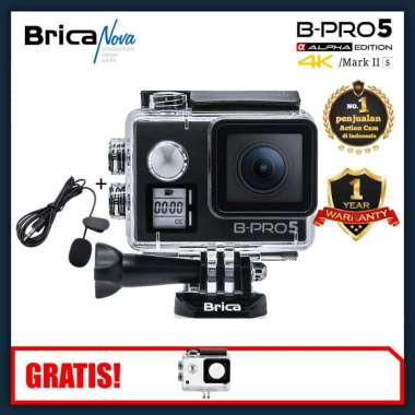 Brica B-PRO 5 Alpha Edition Mark IIs (AE2S) Black Action Camera - BPRO5