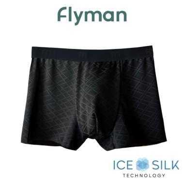 Flyman 3D Patterned Boxer 1 pcs FM 3447 Hitam M
