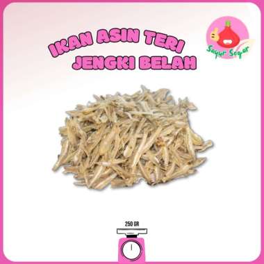 Teri Jengki / Ikan Asin Teri Jengki Belah 250gr