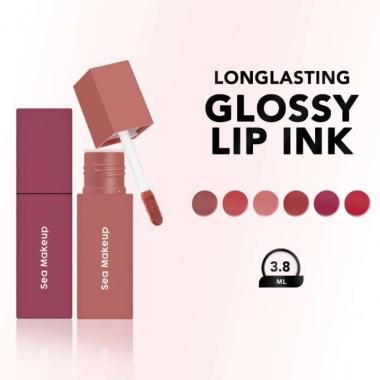 Sea Makeup Lacquer Shake Lip Ink Longlasting lip ink - Glossy Finish Liquid Lipstik Liquid Lipstick 