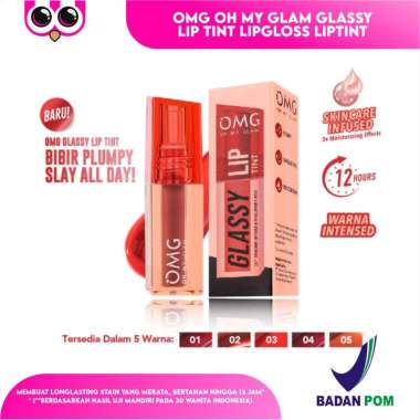 OMG OH MY GLAM GLASSY LIP TINT LIPGLOSS LIPTINT 03 SPRING