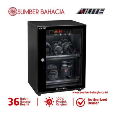 Sumber Bahagia - Ailite GP5-40L Dry Cabinet Black