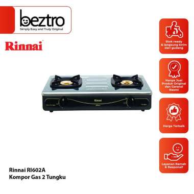 Rinnai RI-602A Kompor Gas [2 Tungku]