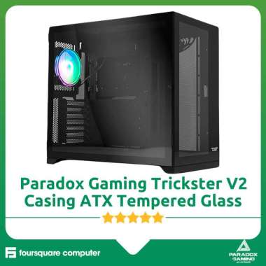Casing Komputer Paradox Gaming Trickster V2 | PC Case ATX