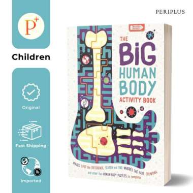 Big Human Body Activity Book - 9781780556321