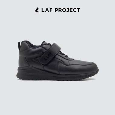 Sepatu Anak Laki laki Perempuan Sneakers Sekolah Casual Hitam Black Wynn LAF Project Kids 38