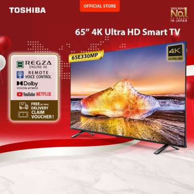 [4K Smart TV] Toshiba TV 65" 4K Smart TV - Dolby Vision Atmos MEMC VRR ALLM Voice Control AirPlay Di