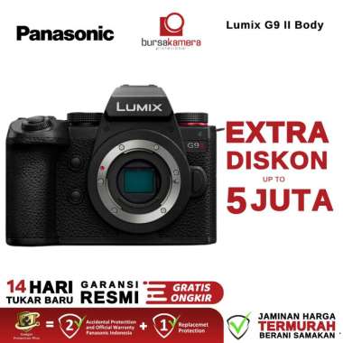 Panasonic Lumix G9 II Kamera Mirrorless dengan Sensor 25MP dan Stabilisasi Gambar 8-stop