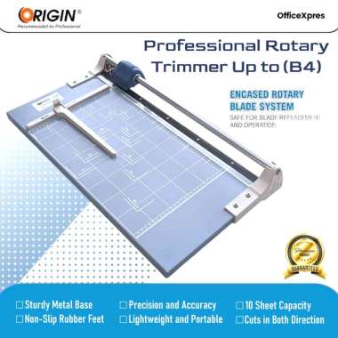 Pemotong Kertas Rotary / Paper Cutter Rotary Origin ORC A4 Blue