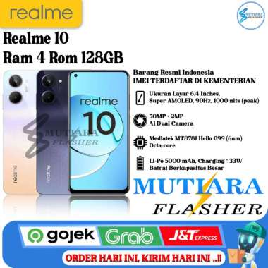Realme 10 Ram 4 Rom 128GB Biru