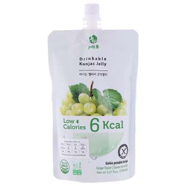 JELLY B KONJAC JELLY GREEN GRAPE 150ML