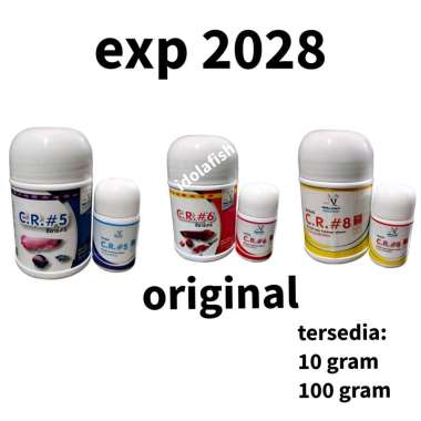 cr 5 cr 6 cr 8 color rich vitamin pewarna arwana diskes.louhan cr 5 10 gram ori