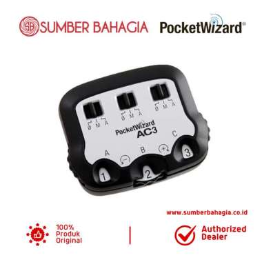 Sumber Bahagia - Pocket Wizard AC3 ZoneController for Nikon Hitam