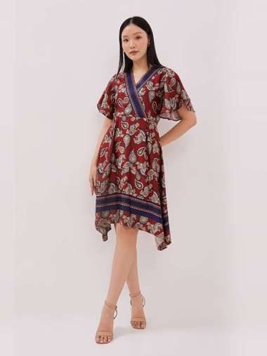 Minimal Chaliss Dress Red Velvet M RED VELVET