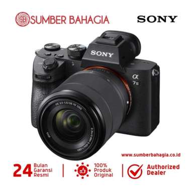 Sumber Bahagia - Sony Alpha 7 Mark III Mirrorless Kamera kit 28-70mm