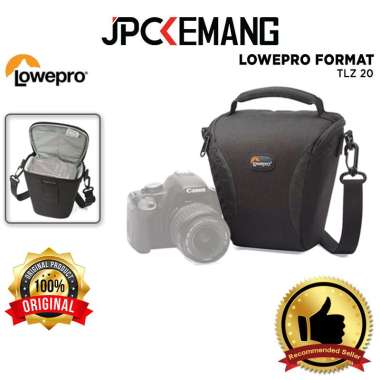 JPC KEMANG Lowepro Format TLZ 20 Tas Kamera ORIGINAL Black