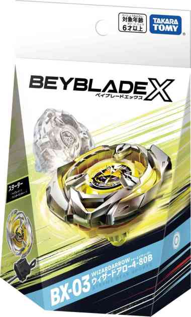 Mainan Gasing Takara Tomy Beyblade X BX-03 Starter Wizardarrow