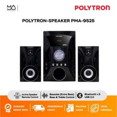 Speaker POLYTRON Bluetooth PMA 9525 - Garansi Resmi