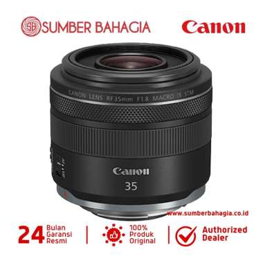 Sumber Bahagia - Canon RF 35mm f/1.8 Macro IS STM lensa Black