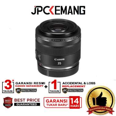 JPC KEMANG Canon RF 35mm f1.8 IS Macro STM Lensa Kamera / Lensa Canon RF 35mm f1.8 IS Macro STM / Le