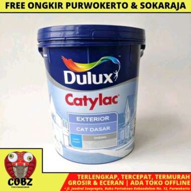 4 KG / CATYLAC DULUX EXTERIOR CAT DASAR TEMBOK PER GALON
