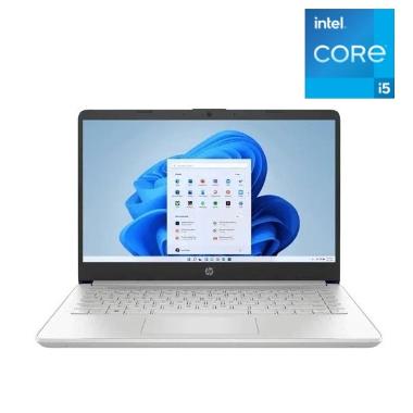 HP Laptop 14s-dq5118TU - Silver [14" FHD IPS/ i5-1235U/ Intel Xe/ 2x4GB DDR4/ 512GB/ Win11/ OHS 21/ Backlit KB] Free Bag