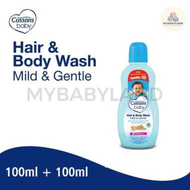 Cussons Baby Hair & Body Wash Mild & Gentle Series - Sabun Bayi 2in1 | Cussons Baby Hair and Body Wa