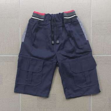 ACS Celana Pendek Katun Twill Anak Cowok Laki-Laki Rango 1-8 Tahun CPD SIZE 26 CARGO NAVY
