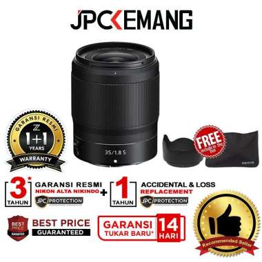 JPC KEMANG NIKON Z 35mm f1.8 S / Lensa NIKON Z 35mm f/1.8 S / Lensa NIKON Z 35mm f1.8 S GARANSI RESM
