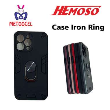Case Iron Ring stand untuk Oppo A52 A92 Reno 2F 3 4 4F 5 6 7 5G A57 F11 pro F9 A5 2020 A9 2020 A96 A