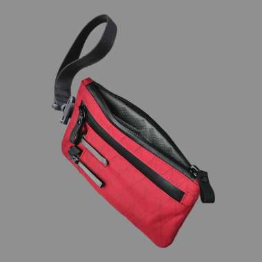 Alpaka Zip Clutch (iPhone Pro Max, Passport, & EDC Gear) RED