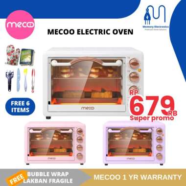 Mecoo Electric Oven 22 Liter LILAC