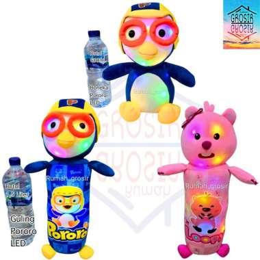 Boneka Pororo the Little Penguin LED Lampu BONEKA PORORO LED