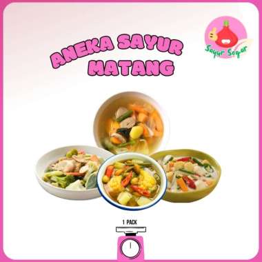 Sayur Segar - Sayur Matang Siap Saji bisa 4-5 Porsi Sayur Capcay