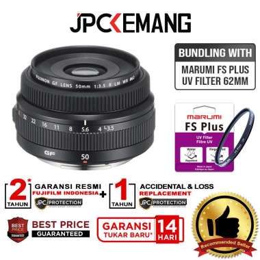 JPC KEMANG Fujifilm GF 50mm F3.5 R LM WR SRP Lensa Kamera / Lensa Fujifilm GF 50mm F3.5 R LM WR SRP